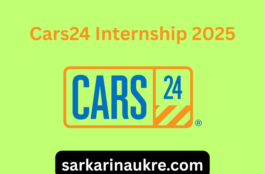 Cars24 Internship 2025 – Gurugram